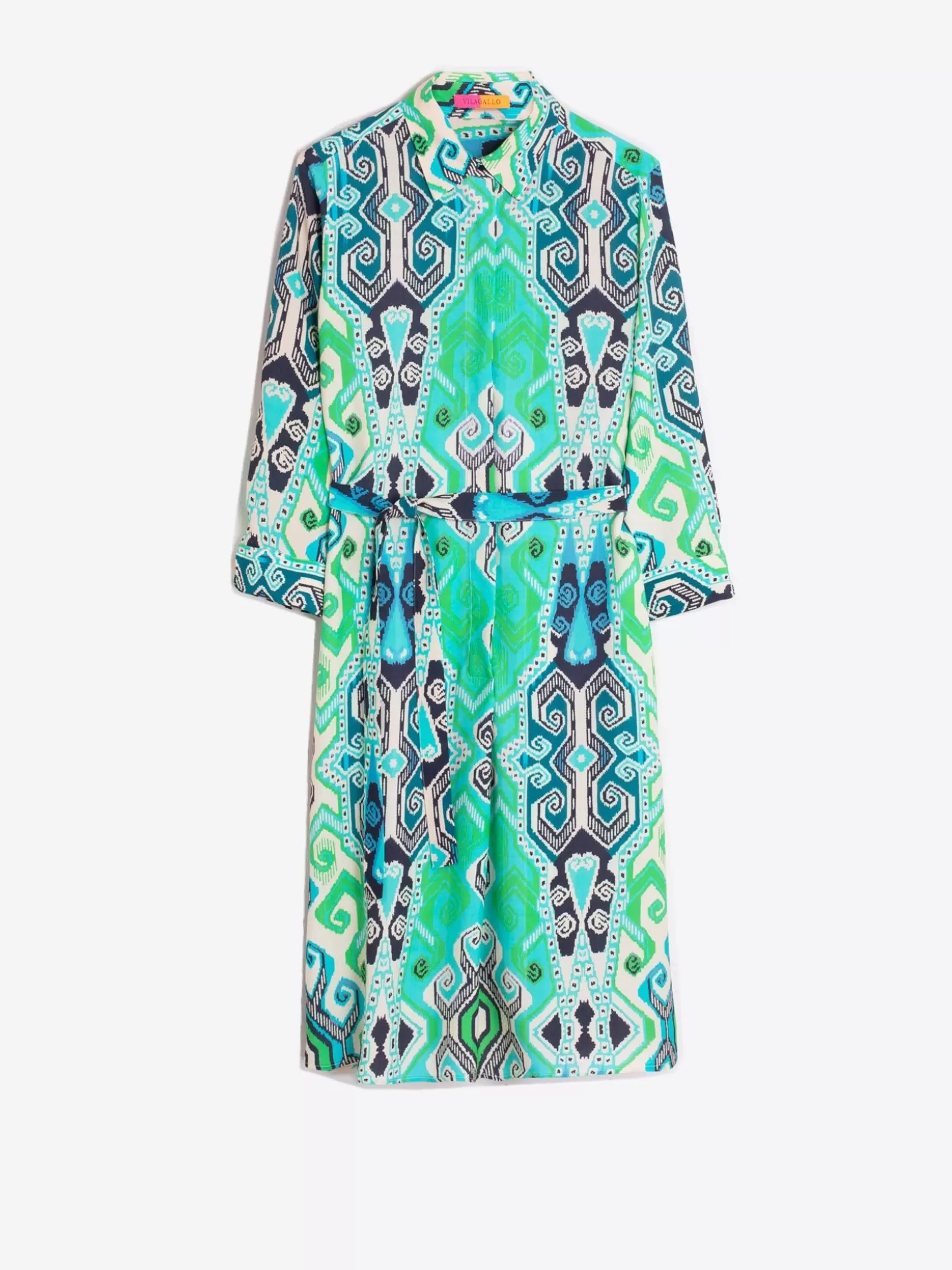 Vilagallo Dress Adriana Navajo Turquoise*Women Dresses