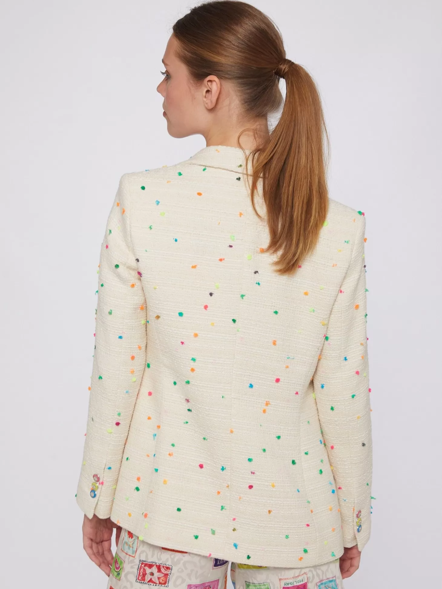 Vilagallo Jacket Hannah Ecru Multicolour*Women Jackets