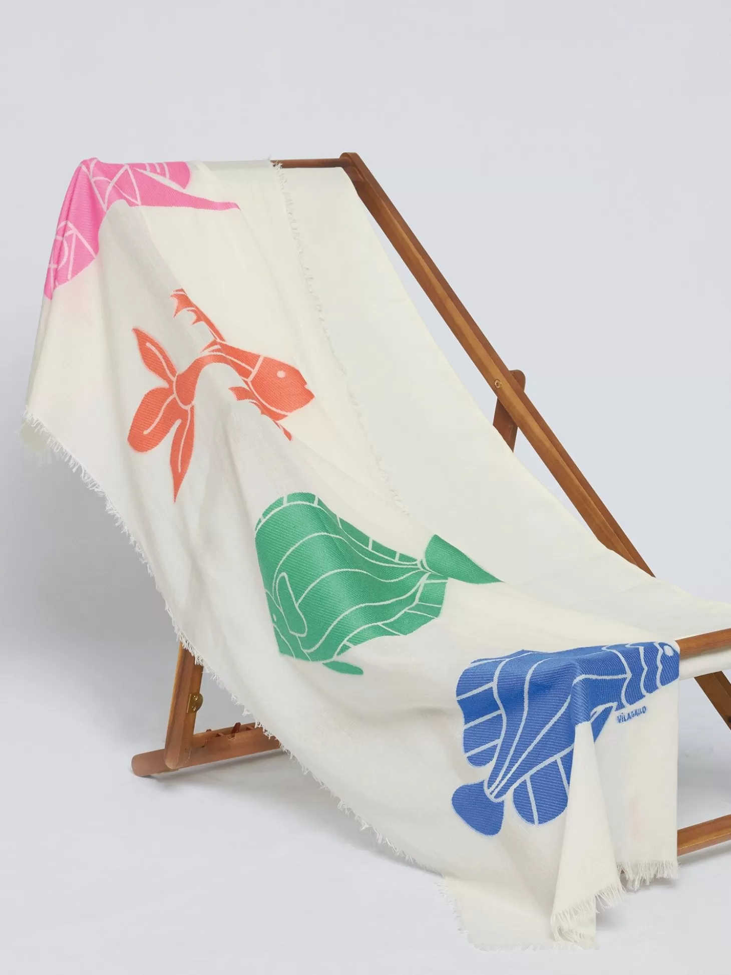 Vilagallo Scarf Fishes*Women Hello Playa