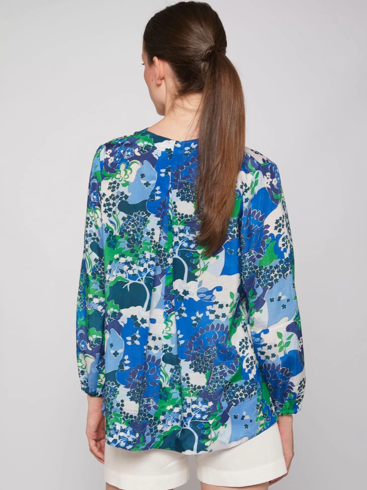 Vilagallo Shirt Ebba Blue Blossom*Women Shirts