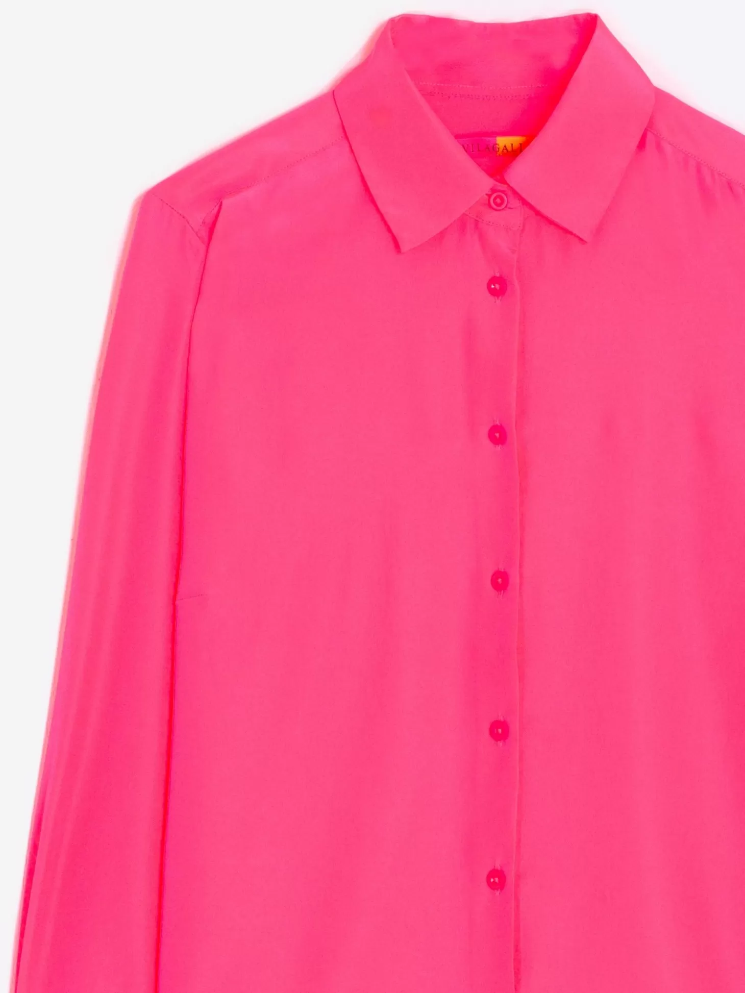 Vilagallo Shirt Isabella Fluor Pink*Women Shirts