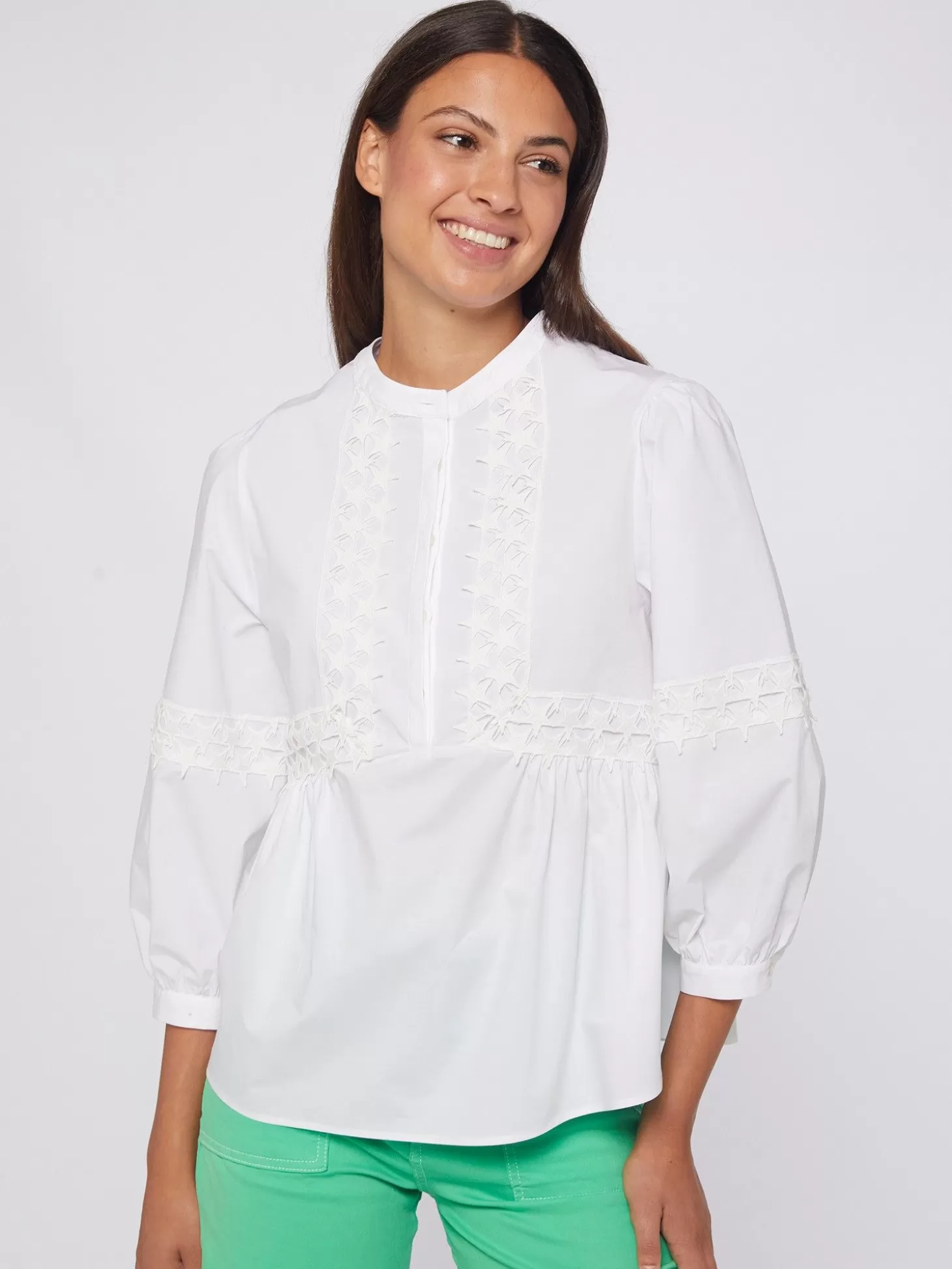 Vilagallo Shirt Jolie White Poplin*Women Shirts