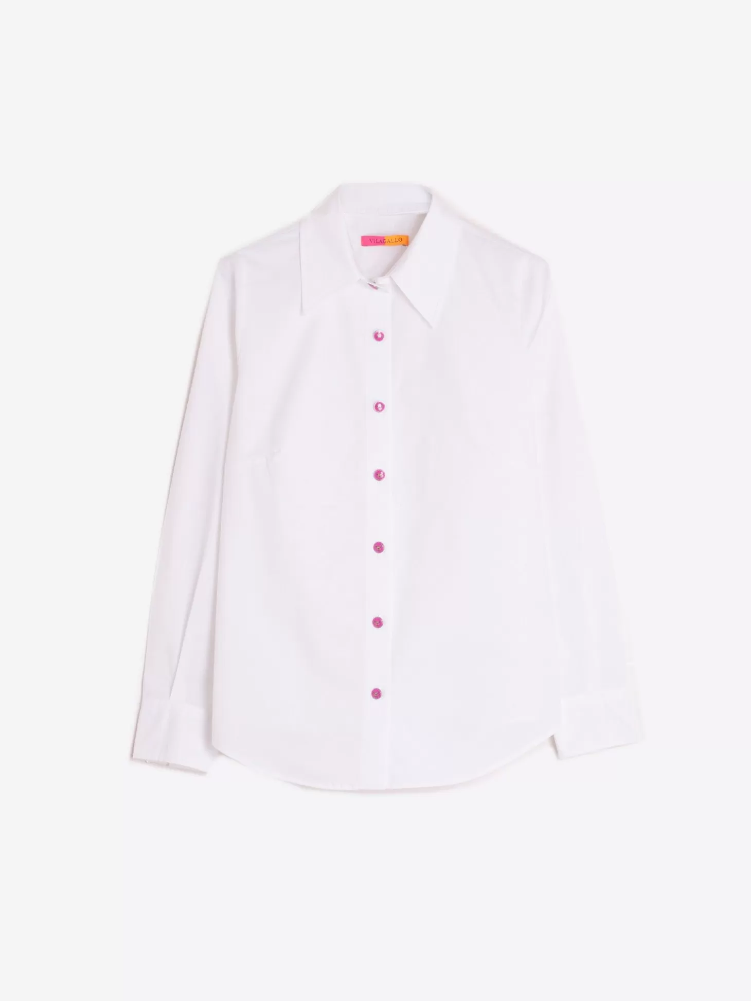 Vilagallo Shirt Mafalda White Poplin*Women Shirts