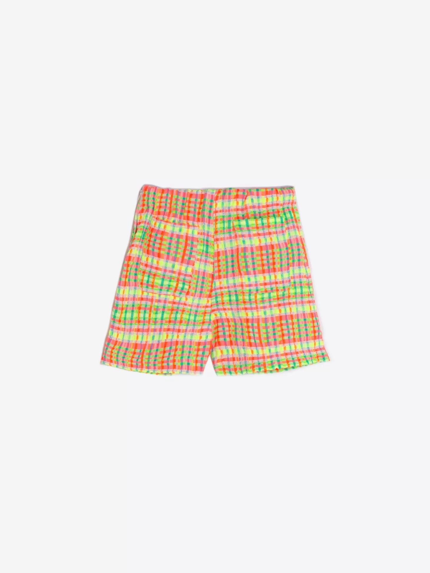 Vilagallo Short Sandra Cuadro Fluor Seersucker*Women Trousers