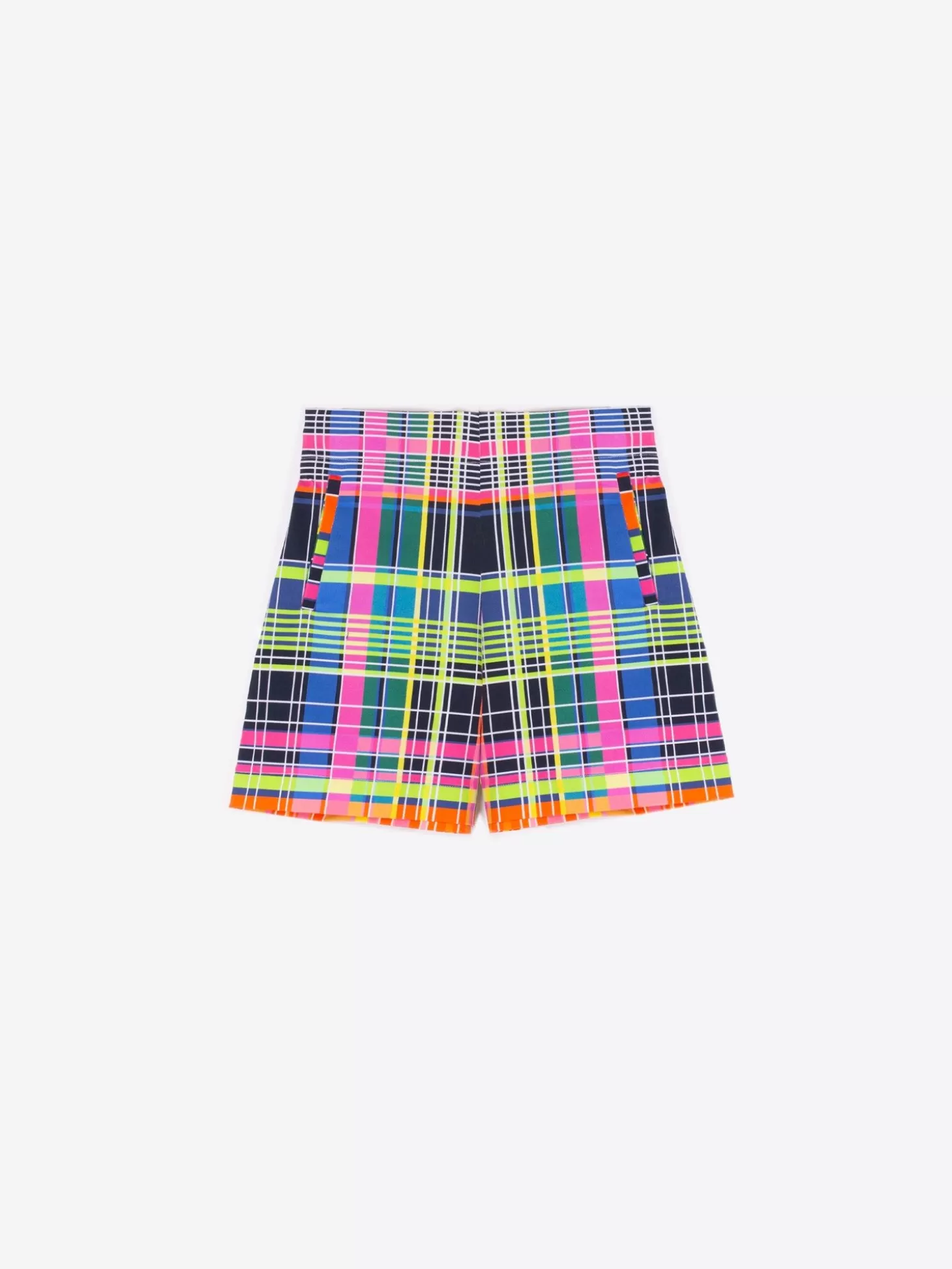 Vilagallo Short Sandra Multicolour Check Gabardina*Women Trousers