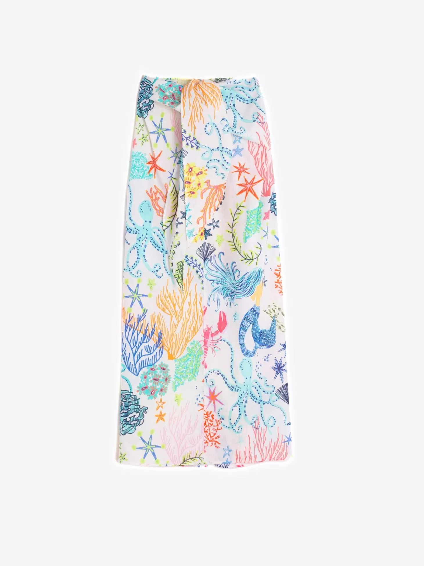 Vilagallo Skirt Pareo Mermaid Print*Women Skirts & Pareos